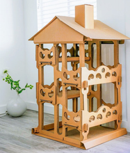 Load image into Gallery viewer, Feline Chateau Cat House
